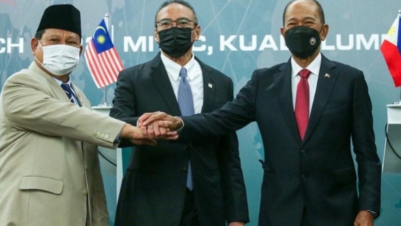 Prabowo Bertemu Menhan Malaysia dan Filipina, Bahas Kerja Sama Keamanan Maritim