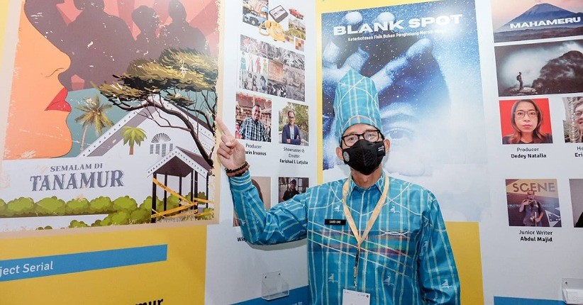 Sandiaga Uno Apresiasi Pitching Forum Akatara 2022 sebagai The Biggest Indonesian Film Market