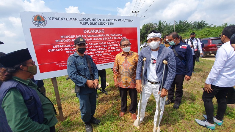 Dedi Mulyadi Bongkar Praktik Janggal Kebun Sawit Ilegal, Lahan Disegel KLHK, Disertifikatkan BPN