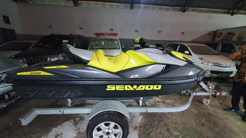 Jet Ski Milik Mantan Gubernur Sulsel Nurdin Abdullah Dilelang KPK