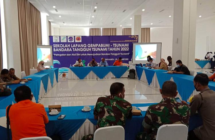 Potensi Tsunami Ancam Bandara YIA, BMKG Perkuat Mitigasi Bencana Lewat Sekolah Lapang