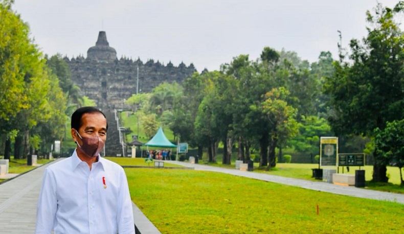 Jokowi Ingin Ajang Seni Budaya Dirutinkan di Candi Borobudur untuk Tarik Wisatawan