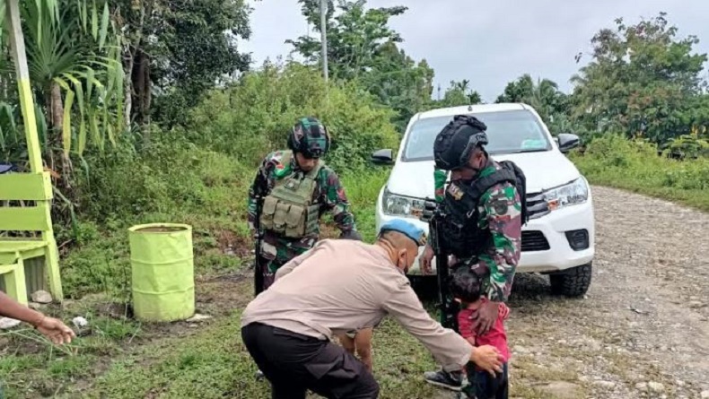 Biadab, KKB Tembak Prajurit TNI di Yalimo, Istri Dibacok