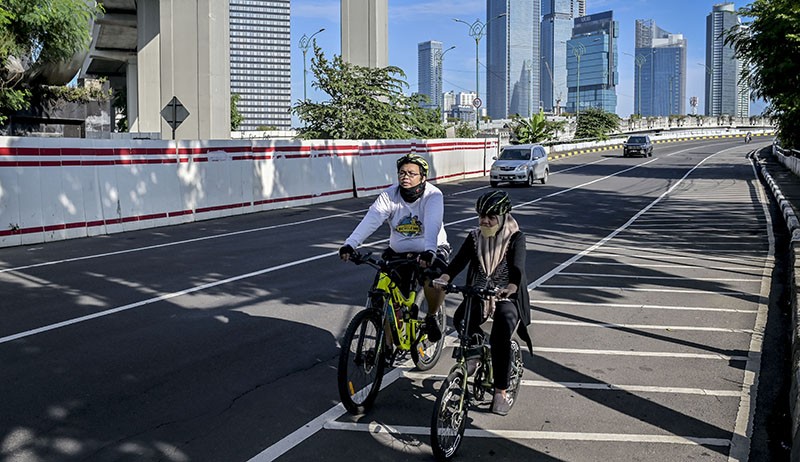 Pemprov DKI Bangun 196,45 Km Jalur Sepeda Tahun Ini, Cek Rutenya