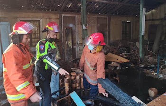 Gudang Handicraft di Bantul Terbakar, Kerugian Ditaksir Belasan Juta Rupiah