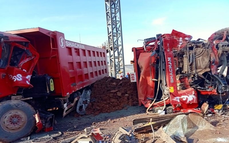 Kecelakaan Beruntun di Kawasan Tambang PT IWIP, 11 Orang Luka -Luka