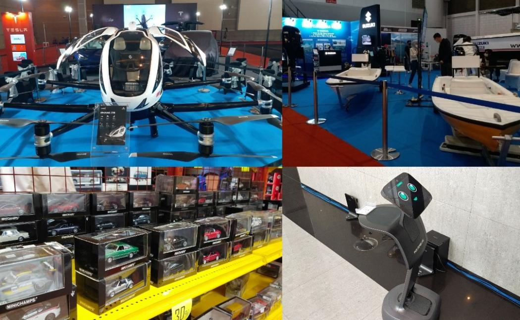 Tak Hanya Mobil dan Motor, di IIMS 2022 Ada Perahu, Robot hingga Taksi Terbang