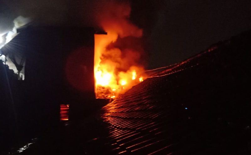 Rumah di Pasir Jaya Bogor Terbakar usai Buka Puasa, Diduga akibat Korsleting Listrik
