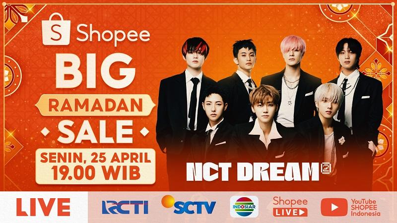 NCT Dream Siap Ramaikan Shopee Big Ramadan Sale dengan Penampilan Spesial!