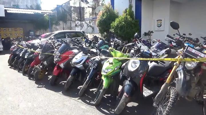 Terlibat Balap Liar, Ratusan Motor Diamankan Polisi dan Baru Bebas 3 Bulan Lagi