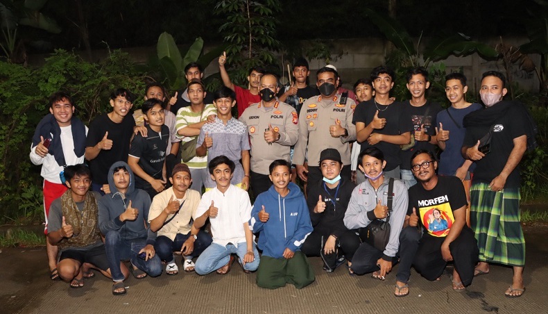 Polisi Puji Remaja Bekasi Ubah Balap Liar Motor jadi Balap Lari di Bulan Ramadan