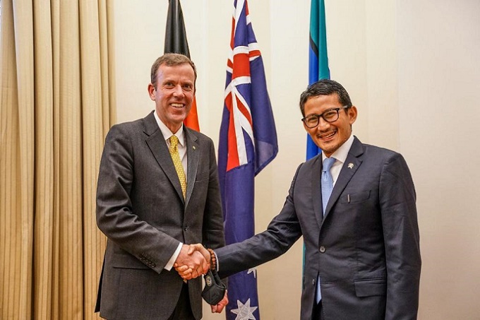 Kunjungi Australia, Sandiaga Uno Promosikan Parekraf Indonesia