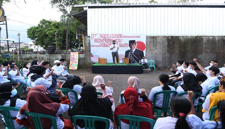 Relawan Lintas Profesi di Garut Dukung Sandiaga Uno jadi Presiden, Ini Alasannya