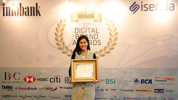  Konsisten Berinovasi, MNC Life Sukses Raih Infobank Digital Brand Award 2022 
