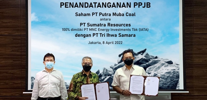 IATA Resmi Miliki 100 Persen Saham Putra Muba Coal