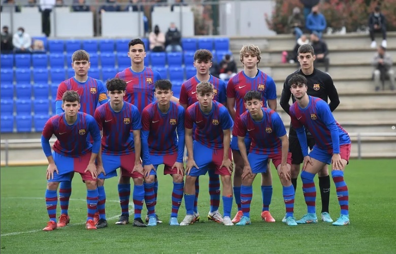 Hasil IYC 2021: Babak Pertama Selesai, Barcelona U-18 Vs Atletico U-18 2-0