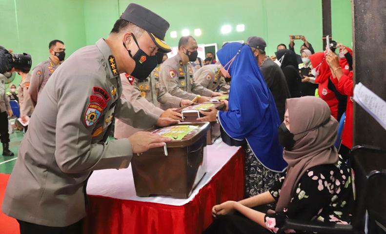  Jateng Sasaran Terbesar Mudik, Irwasum Imbau Masyarakat Lindungi dengan Vaksin Booster 