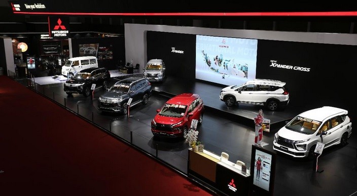 Didominasi Xpander, Mitsubishi Cetak SPK 1.186 Unit di IIMS 2022