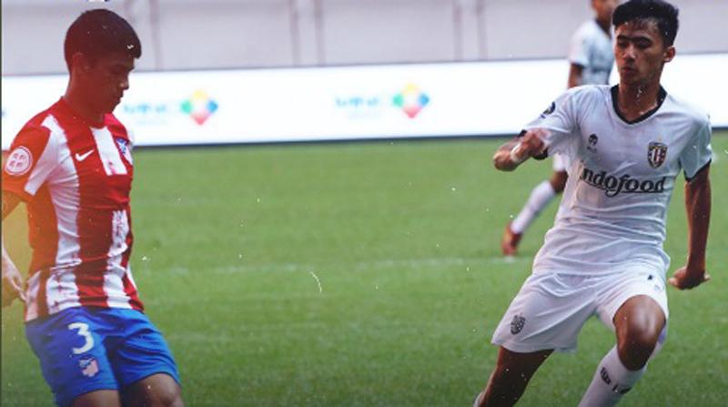 Hasil IYC 2021: Bali United U-18 Tertinggal dari Atletico Madrid di Babak Pertama