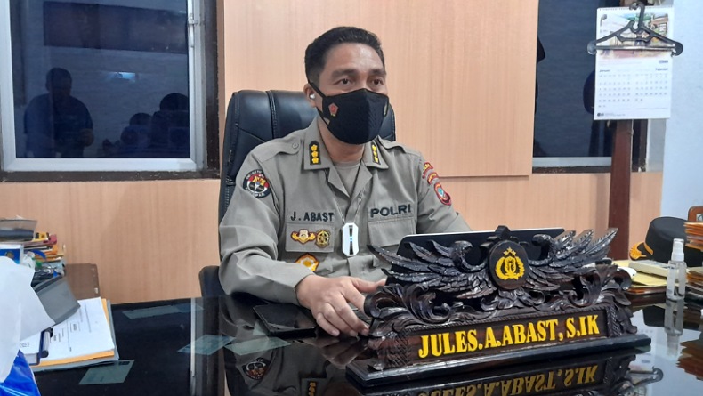 Polda Sulut Tahan Tersangka Pengancaman via Medsos terhadap Kasatlantas Polres Kotamobagu