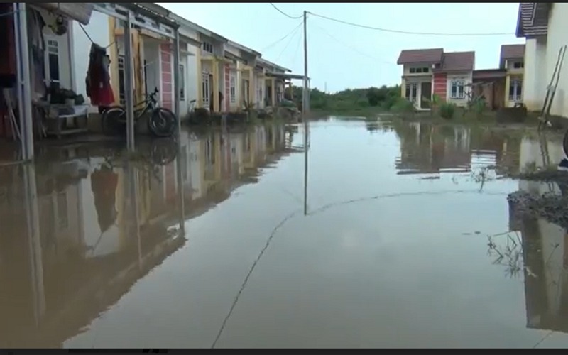 Banjir Masih Rendam Sejumlah Permukiman di Talang Kelapa, Ini Pemicunya