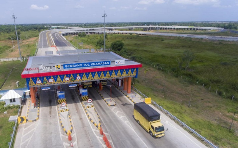 Tinjau Kesiapan Mudik di Tol Lampung-Sumsel, Menteri PUPR Minta Tambah Toilet