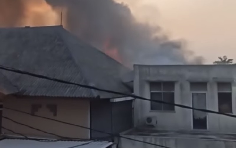 Rumah Konveksi di Cengkareng Terbakar, Kerugian Ditaksir Rp1,8 Miliar