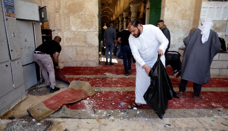  Tentara Israel Serang Masjid Al Aqsa, Partai Arab Tarik Dukungan 