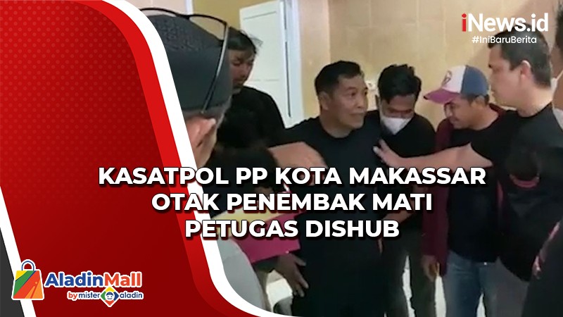 Jadi Tersangka Otak Penembak Mati Petugas Dishub, Kasatpol PP Makassar Dipecat