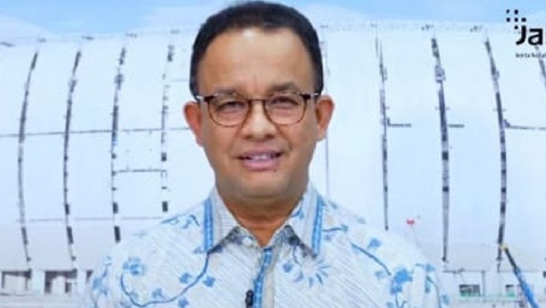 Anies Merasa Bersyukur Warga DKI Datang Berbondong-bondong Ikut Takbir Akbar di JIS