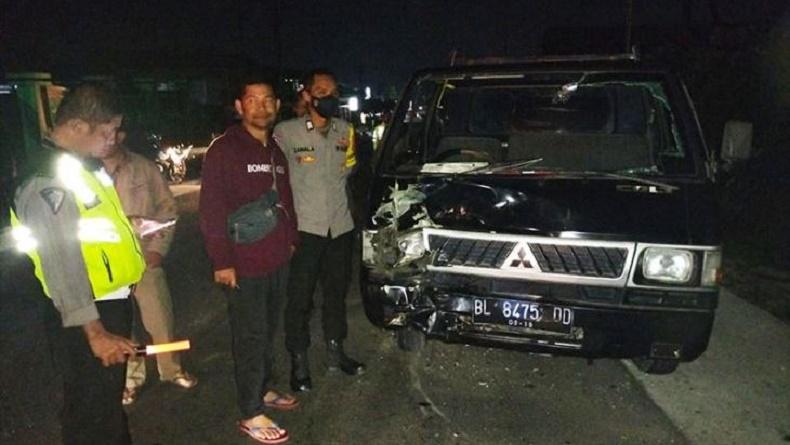 Kecelakaan Maut Pikap Tabrak 2 Motor di Bener Meriah, 1 Orang Tewas
