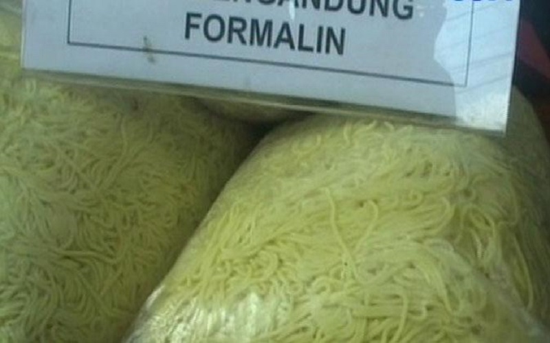 Menjelang Lebaran, Satgas Pangan Temukan Mi Berformalin di Kayuagung