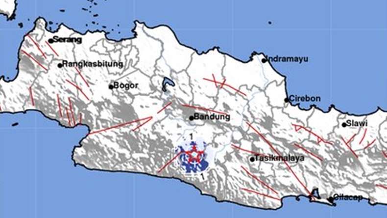 Gempa Terkini Magnitudo 3,4 Guncang Pengalengan Bandung