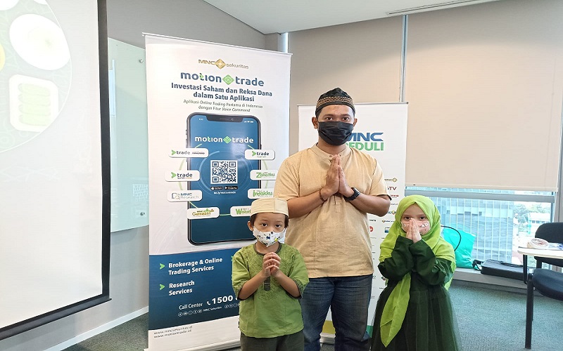 Ucapan Syukur Panti Asuhan Nurul Iman Jafariah dalam Buka Puasa Bersama MNC Sekuritas