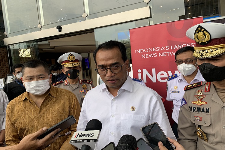 Turut Lepas Tim Liputan Mudik MNC Media, Budi Karya: Lonjakan Mudik Tahun Ini Luar Biasa