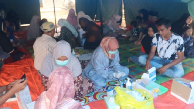 Pengungsi Korban Gempa Pasaman Barat Mulai Terserang ISPA, Anak-Anak hingga Orang Dewasa