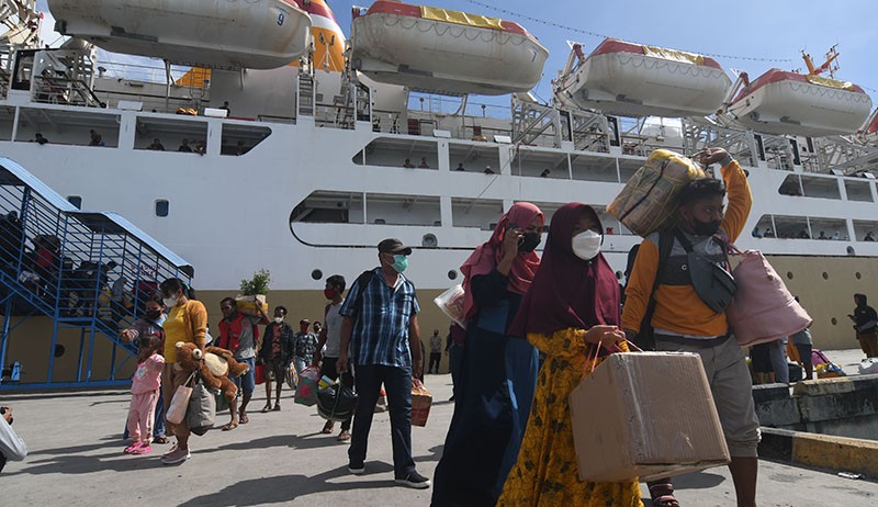 Jelang Lebaran, Penumpang di Pelabuhan Ulee Lheu Banda Aceh Normal