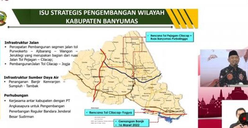 Bupati Banyumas Usul Pengembangan Tol Cilacap-Purwokerto-Purbalingga, Ini Alasannya