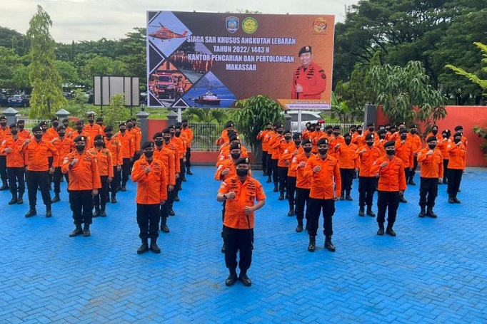 Dukung Kelancaran Mudik Lebaran, Basarnas Sulsel Siagakan 121 Personel di Sejumlah Wilayah