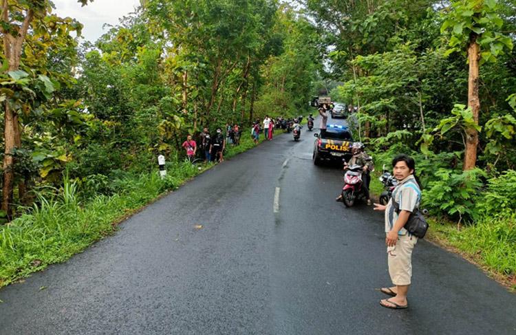Mobil Pikap Terjun ke Jurang Sedalam 50 Meter di Kulonprogo 