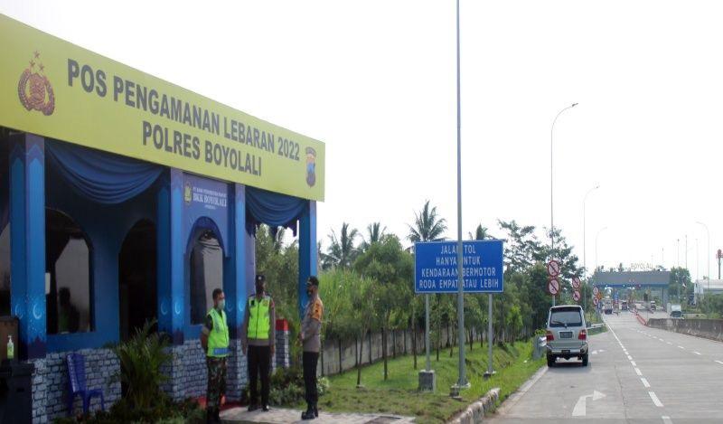 H-6 Lebaran, Arus Kendaraan Mudik di Jalur Tol Boyolali Mulai Meningkat