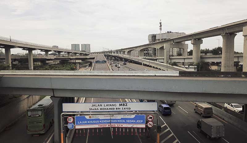 Ruas Tol Layang MBZ Diberlakukan Buka-Tutup untuk Urai Kemacetan   