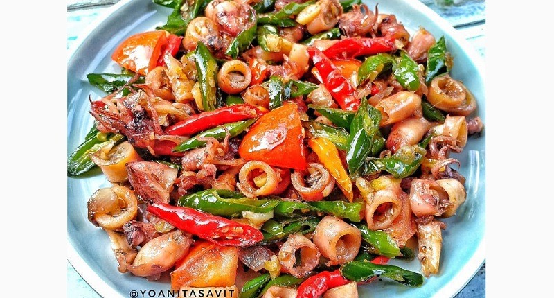 Cara Masak Cumi Asin Pedas dan Tidak Alot, Enak untuk Ide Menu Sehari-hari