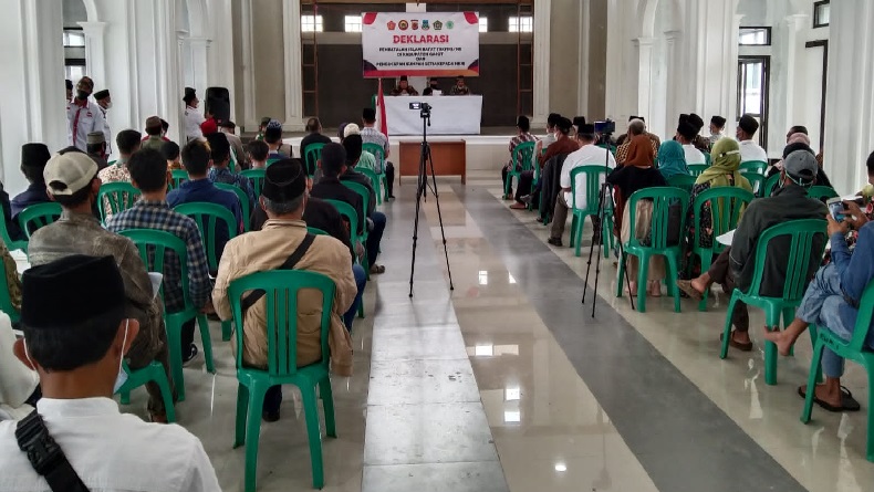 Puluhan Mantan Anggota NII di Garut Cabut Baiat dan Kembali ke Pangkuan NKRI