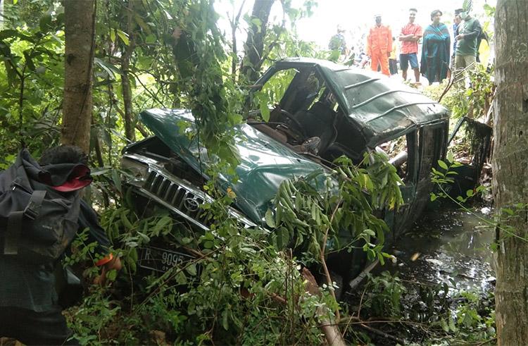 Kecelakaan Tunggal Pemudik di JJLS Kulonprogo, Satu Balita Tewas dan 8 Terluka 