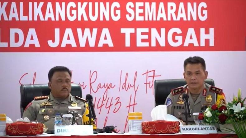 Cek Kesiapan One Way pada Arus Balik, Kakorlantas Kunjungi Gate Tol di Jateng
