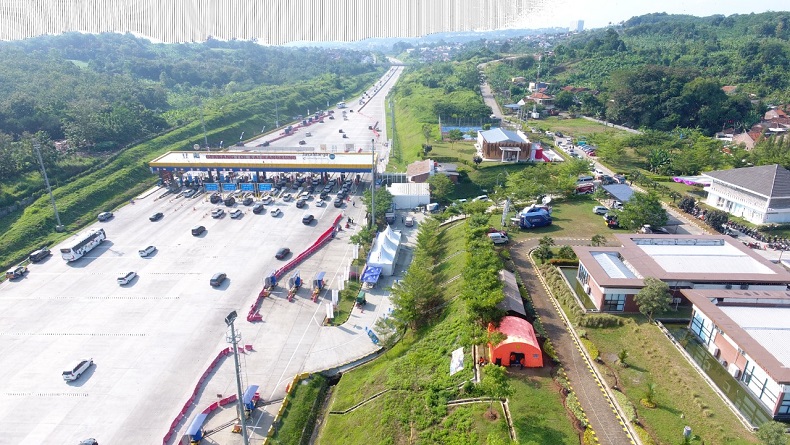 Dua Hari Lebaran, 133.384 Kendaraan Tinggalkan Semarang Lewat Tol 