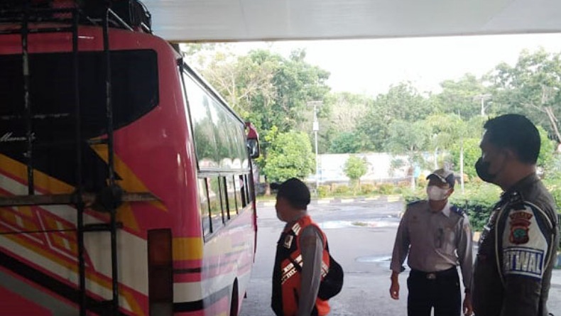 Arus Balik di Terminal Tangkoko Bitung Terus Dipantau Petugas