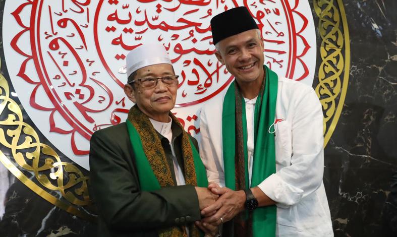 Bertemu Ulama NU dan Tokoh Agama di Makassar, Ganjar: Saya Merasa Tersanjung