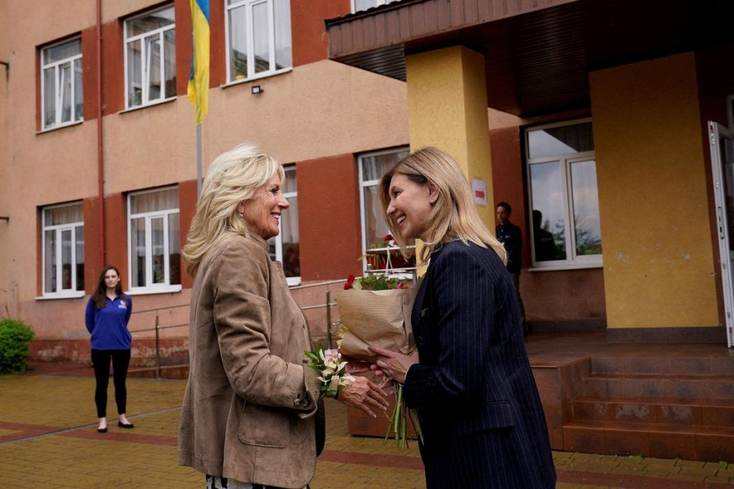Diam-Diam, Ibu Negara AS Jill Biden Kunjungi Ukraina